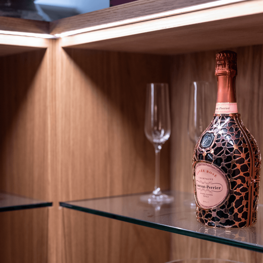 basement wine storage