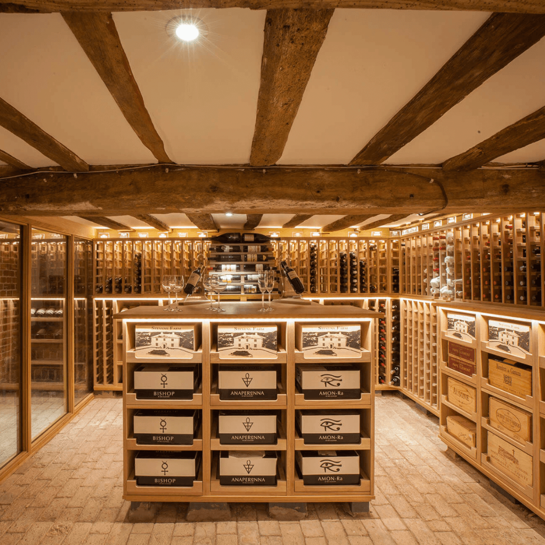 basement wine cellar designers