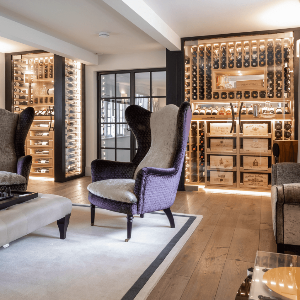 bespoke wine room designers