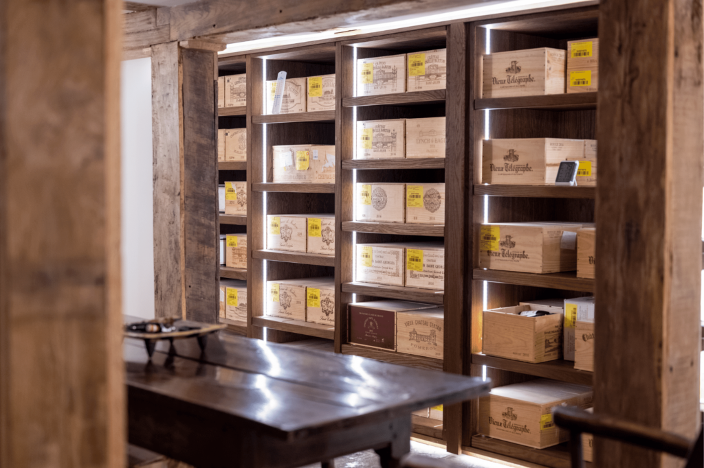 custom made wine room