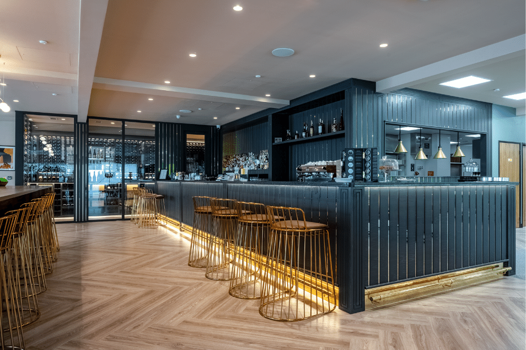 wine bar service area, sopers house