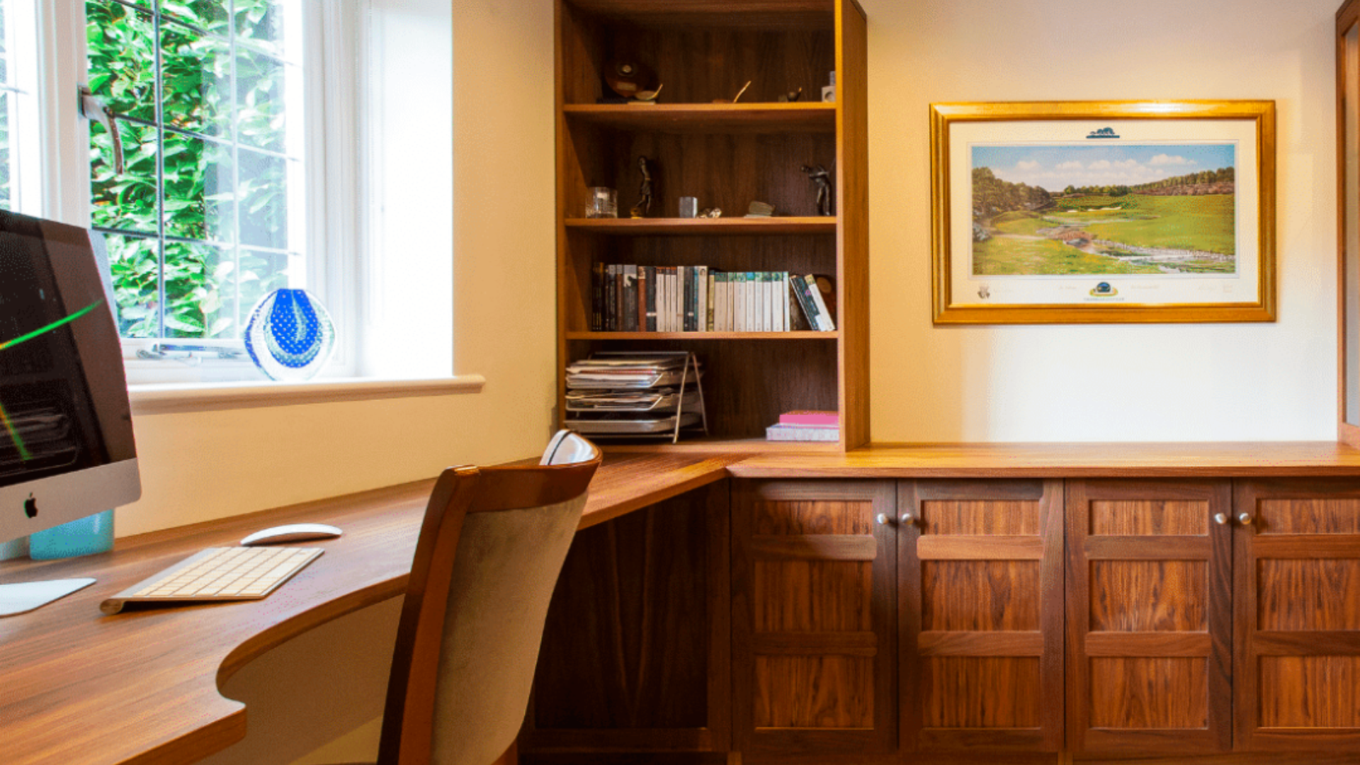 a home office, designed and installed by Sorrells